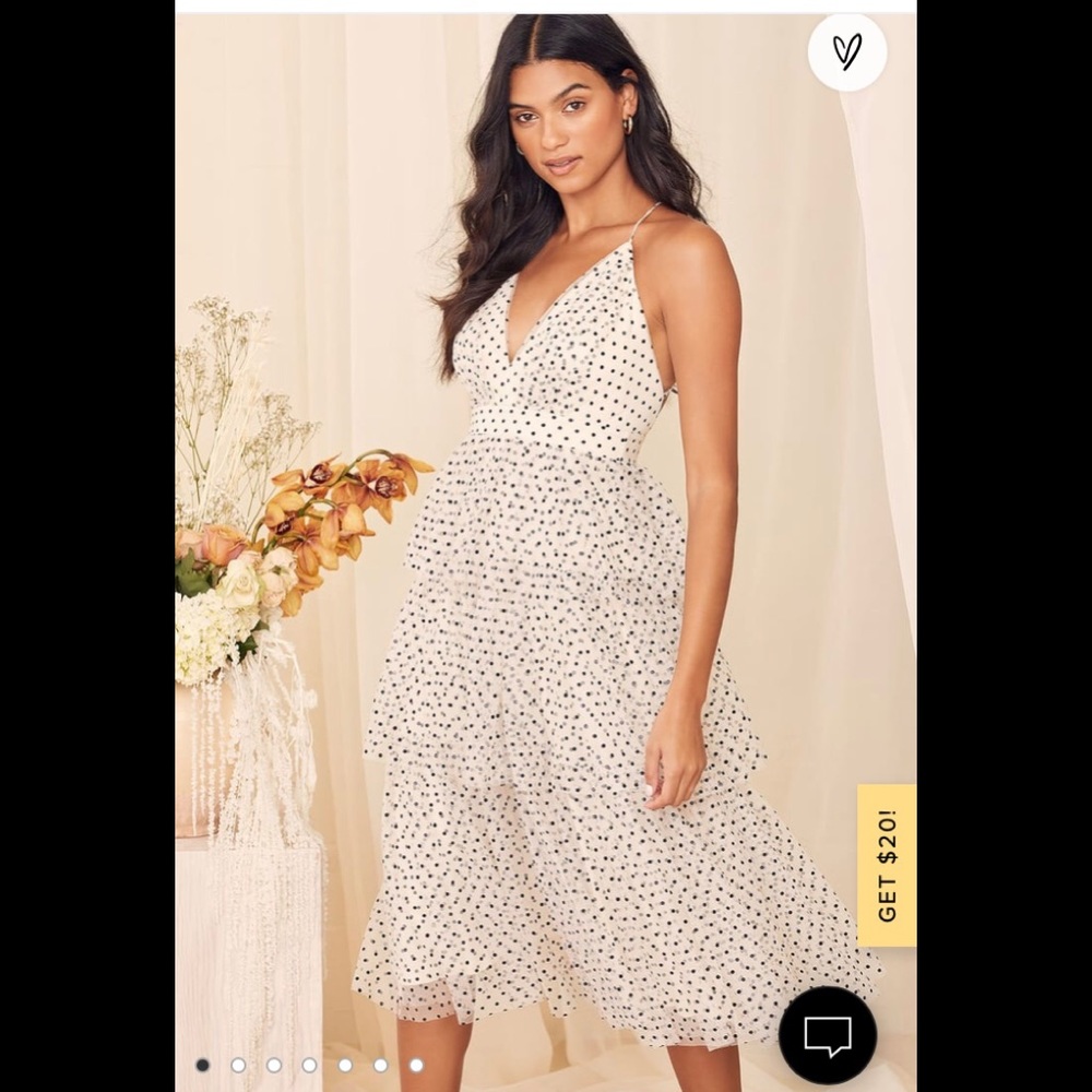 Lulus Poko dot dress